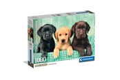 Pusselspel - Clementoni Three Labradors (1000) - 39946