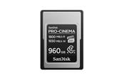 Flashram & USB Flash Drives - SANDISK PRO-CINEMA CFexpress - 1800MB/s - 960GB - SDCFEA-960G-GN4NN