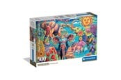 Pusselspel - Clementoni Elephants Carnival (500) - 35578