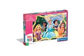 Pusselspel - Clementoni Disney Princess Super Colour Puzzle (104) - 25058
