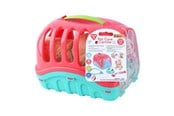 Babyleksaker - PLAY Animal Travel Cage with Cuddly Puppy 7pcs. - 2936