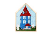 Babyleksaker - Barbo Toys Moomin - Framed Wooden Puzzle - House - 7288