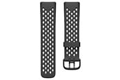 Smartwatch - Accessories - Puro PURO SPORT+ ersättningsband i silikon för FitBit Charge 5 - FBC5WBSPORT1BLK