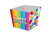 Leksaker - Folat BV - Candy containers Happy Birthday 5 pcs. - 65824