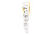 Strömkabel (extern) - Deltaco GT-0400 Power Strip - 1.5 m - GT-0400