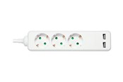 Strömkabel (extern) - Deltaco GT-0310 Power Strip - 1.5 m - GT-0310