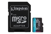 Flashram & USB Flash Drives - Kingston Canvas Go! Plus microSD/SD - 200MB/s - 128GB - SDCG4/128GB