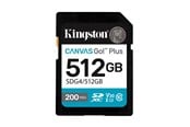Flashram & USB Flash Drives - Kingston Canvas Go! Plus SD - 200MB/s - 512GB - SDG4/512GB