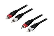 Ljudkabel - Deltaco Audio Cable - 1 m - MM-109