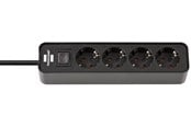 Strömkabel (extern) - Brennenstuhl Ecolor Power Strip Extension Lead 4-Way - 1.5 m - 1153240000