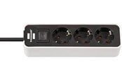 Strömkabel (extern) - Brennenstuhl Ecolor Power Strip Socket 3-Way - 1.5 m - 1153230020