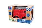 Babyleksaker - PLAY Biobased Fire Truck Red - 4901