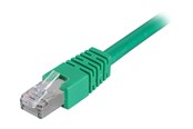 Nätverkskabel - Deltaco LAN CAT 6 - F/UTP - Grön - 1meter - STP-611G