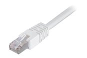 Nätverkskabel - Deltaco STP-635V - patch cable - 35 m - white - Vit - 35m - STP-635V