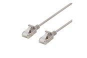 Nätverkskabel - Deltaco patch cable - 1.5 m - grey - Grå - 1m - UFTP-1030