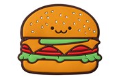 Andra mobiltillbehör - Laut MAGMOJI Silly Hamburger moji - L_MM_HAM