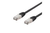 Nätverkskabel - Deltaco LAN CAT 6 - F/UTP - Svart - 15m - SFTP-615SH