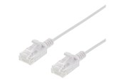 Nätverkskabel - Deltaco patch cable - 1.5 m - white - Vit - 1meter - UUTP-1412