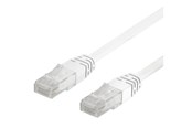 Nätverkskabel - Deltaco LAN - CAT 6 - UTP - Vit - 0.3m - TP-603V-50P