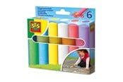 Kreativa spel - SES Creative Playground Chalk 6 pcs - 02206