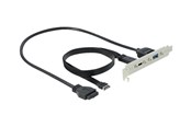 USB-kabel - DeLOCK USB 3.1 Slot Bracket - 89934