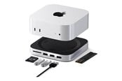 Dockning - Satechi Mac Mini M4 Stand & Hub with SSD Enclosure - ST-GNMMES