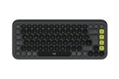 Tangentbord - Logitech POP Icon Keys - Tangentbord - Tysk - Grå - 920-013059