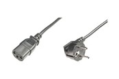 Strömkabel (intern) - DIGITUS power cable - power IEC 60320 C13 to power CEE 7/7 - 2.5 m - AK-440100-025-S