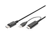Displaykabel - DIGITUS adapter cable - 2 m - DK-HD2533-01-4