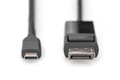 Displaykabel - DIGITUS USB Type-C to DisplayPort Bi-Directional Adapter Cable - AK-300334-020-S