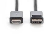 Displaykabel - DIGITUS 4K DisplayPort to HDMI Adapter Cable - DB-340202-030-S