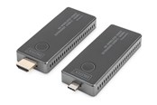 Repeatrar, förstärkare, broar och transceivers - DIGITUS - transmitter and receiver - video/audio extender - Wi-Fi 5 802.11b/g/n - DS-55324