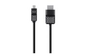 Displaykabel - Belkin adapter cable - DisplayPort / HDMI - 1.8 m - F2CD080BT06