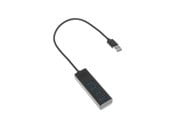 USB Hub - Insmat - hub - 4 ports USB Hub - USB 3.2 - 4 porte - Svart - 133-1040