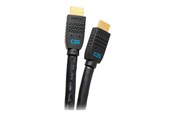 Displaykabel - C2G 20ft Ultra Flexible 4K Active HDMI Cable Gripping 4K 60Hz - In-Wall M/M - HDMI cable with Ethernet - 6.1 m - C2G10381