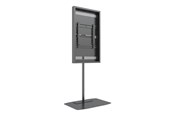 Väggfäste, AV-Möbel - Multibrackets M Pro Series stand - for flat panel - single pole - black - Max 50 kg - recommended for 49" - 7350105219788