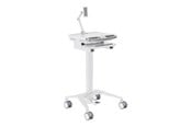 Väggfäste, AV-Möbel - Multibrackets M Basic cart - for tablet / keyboard / mouse / notebook - white silver - Max 7.5 kg - recommended for - 7350105219603