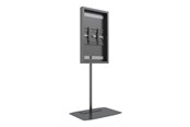 Väggfäste, AV-Möbel - Multibrackets M Pro Series stand - for flat panel - single pole - black - Max 50 kg - recommended for 43" - 7350105219764