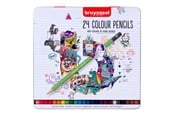 Kreativa spel - Bruynzeel Colored Pencils Tin 24 Colors - 60212224