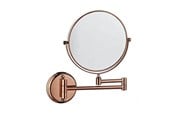 Sminkspeglar - UNIQ Wall Mirror with 10x Magnification in Rose Gold - 7023-2