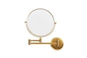 Sminkspeglar - UNIQ Wall Mirror with 10x Magnification in Gold - 7023-1