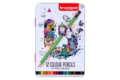 Kreativa spel - Bruynzeel Colored Pencils Tin 12 Colors - 60212212