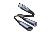 Övriga kablar - Joyroom 2-in-1 Audio Adapter SY-C02 – USB-C to 3.5mm + USB-C - SY-C02