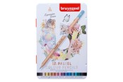 Kreativa spel - Bruynzeel Expression Colored Pencils Pastel Shades Tin 12 - 60312112