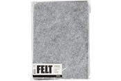 Konst- och hantverksmaterial - Creativ Company - Hobby Felt Gray A4 Mottled - 45521
