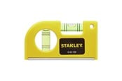 Measuring Tools - Stanley 0-42-130 Pocket Spirit Level 85 x 47mm with Magnet - 0-42-130