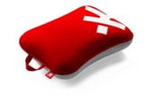 Fritid & Resor - SKross Travel Pillow - Red - SKTA1001PILRECN