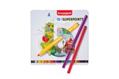 Kreativa spel - Bruynzeel Felt-tip pens Super point 15 pcs. - 60324015