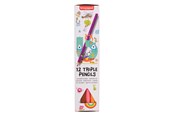 Kreativa spel - Bruynzeel Triple Coloured Pencils Set 12 - 60518012