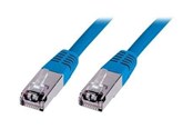 Nätverkskabel - DIGITUS Ecoline patch cable - 50 cm - blue - Blå - 0.5m - DK-1532-005/B